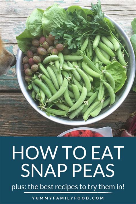 lick a snap|how to eat snap peas.